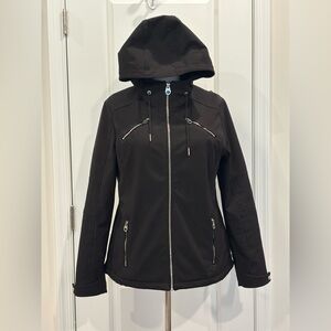 Calvin Klein Women's Black Utility Jacket